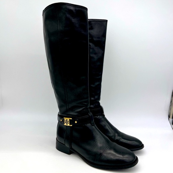 Tory Burch Alessandra Riding Boots Size 8.5 - Picture 11 of 16
